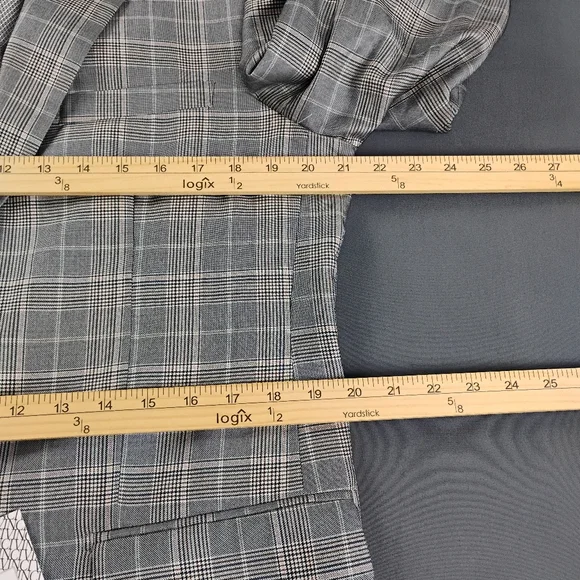 VINCI Sport Coat Men's Size 38R Grey Two-Piece Blazer NWT $359.99